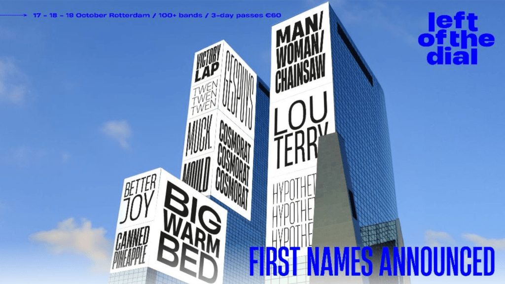 Rotterdam’s Left of the Dial returns with Lou Terry, Man/Woman/Chainsaw and&nbsp;more!